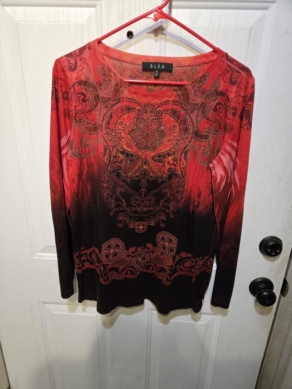 B.L.E.U. Women's Long Sleeve Blouse